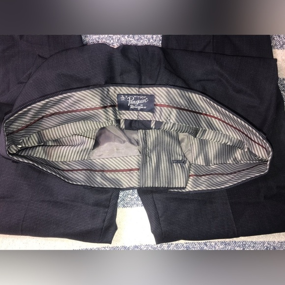 Original Penguin By Munsingwear Dress Slacks Wool Size 34x34 - Picture 5 of 10